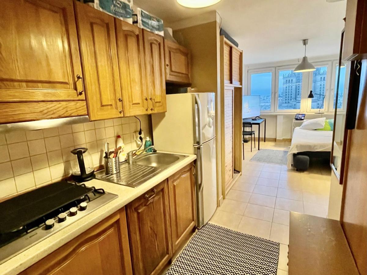 Super Apartament Palace 2X Metro Fast Wifi 500 Mbs Netflix Appletv Smarttv Panorama Miasta Варшава Экстерьер фото